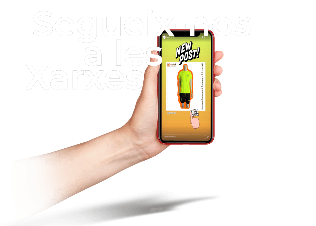 Segueix-nos a les xarxes. Smart Phone